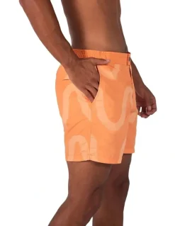 Coast Clothing Co Sydney Coffs Boardshorts in Orange