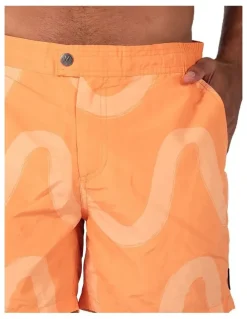 Coast Clothing Co Sydney Coffs Boardshorts in Orange
