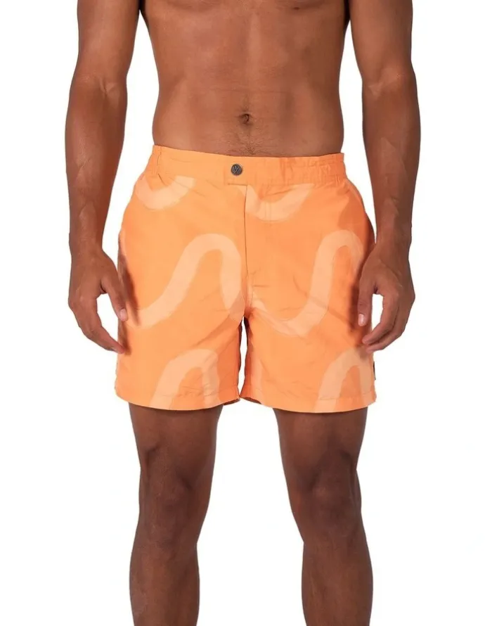 Coast Clothing Co Sydney Coffs Boardshorts in Orange