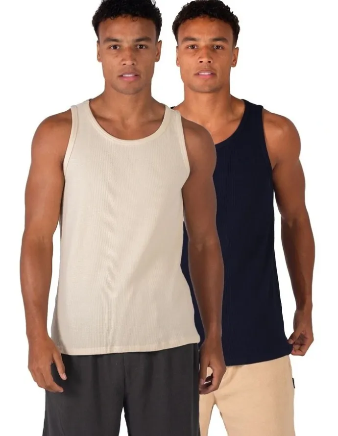 Coast Clothing Co Tank Tops 2 Pack in Multi
