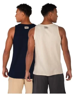 Coast Clothing Co Tank Tops 2 Pack in Multi