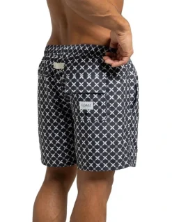 Coast Clothing Co Tuscany Swim Shorts in Charcoal