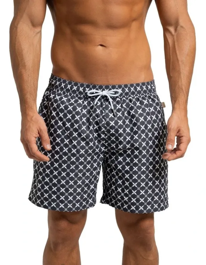Coast Clothing Co Tuscany Swim Shorts in Charcoal