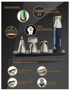 ConairMan Pro Metal Series Multi Groomer in Black/Muted Brass VSM7200A