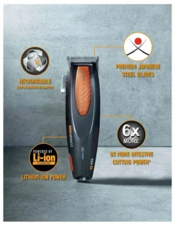 ConairMan X6 Pro Hair Clipper in Grey/Orange VSM1100A