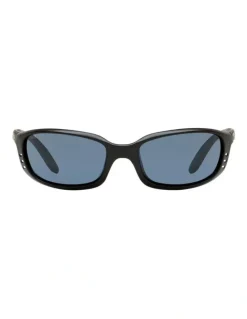 Costa Del Mar 6S9017 Brine Black Polarised Sunglasses