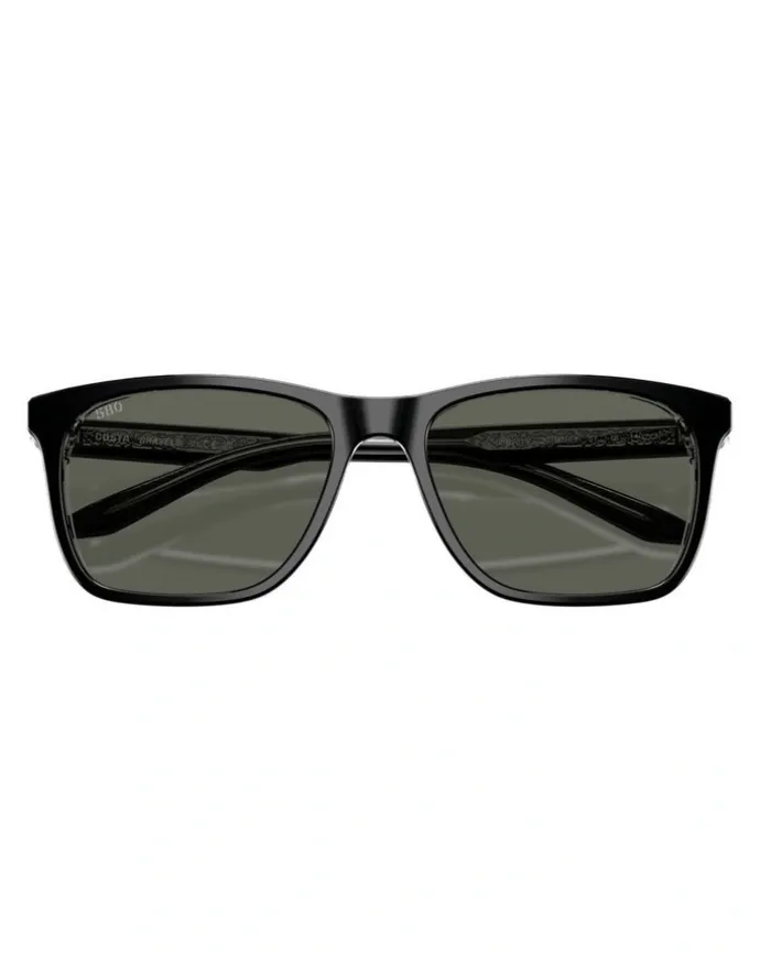 Costa Gravels Acetate Polarised Sunglasses in Black