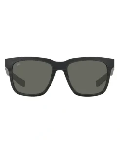 Costa Pescador Injected Polarised Sunglasses in Black