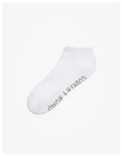 Country Road Ankle Sock in White