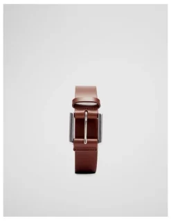 Country Road Bradley Belt in Dark Tan