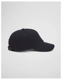 Country Road Cotton Pique Logo Cap in Navy