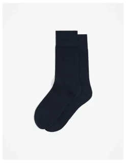 Country Road Cushion Foot Sock in Navy
