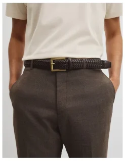 Country Road Dean Belt in Chocolate