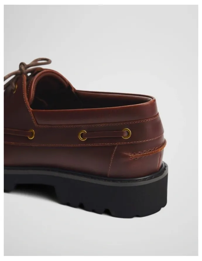 Country Road Haddie Boat Shoes in Tan
