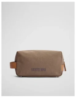 Country Road Heritage Washbag in Oak Marle