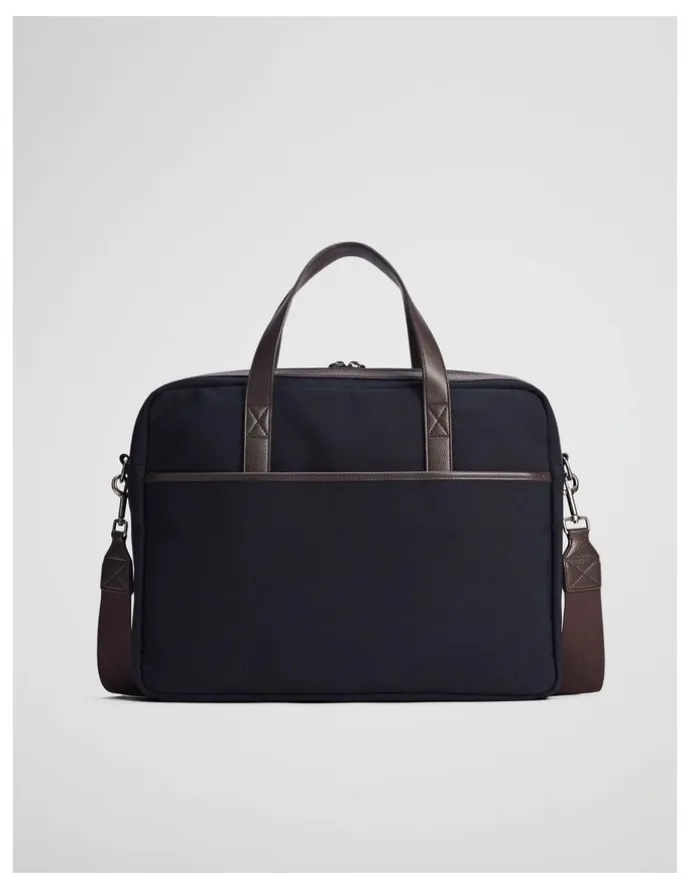 Country Road Hudson Briefcase in Navy