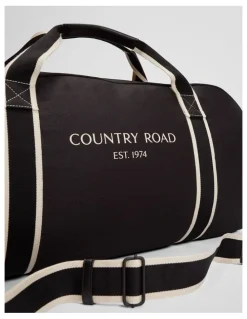 Country Road Logo Tote in Black