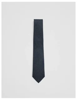 Country Road Silk Jacquard Tie in Blue Multi