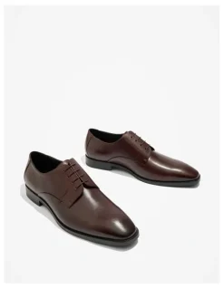 Country Road Travel Derby Shoes in Chocolate