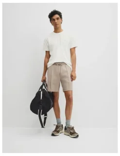 Country Road Athleisure Short in Taupe