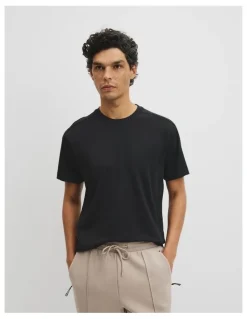 Country Road Athleisure Tee in Black