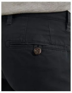 Country Road Australian Cotton Standard Fit Stretch Chino in Navy