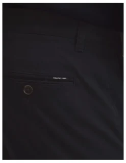 Country Road Australian Cotton Slim Fit Stretch Chino in Jet Black