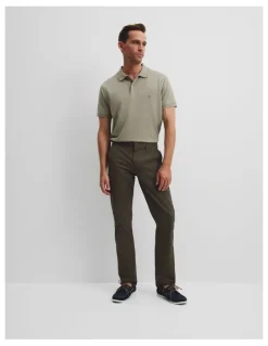 Country Road Australian Cotton Standard Fit Stretch Chino in Willow