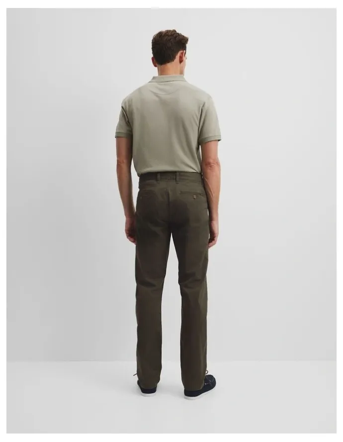 Country Road Australian Cotton Standard Fit Stretch Chino in Willow