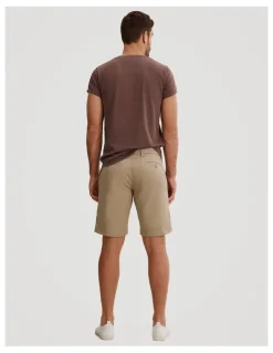 Country Road Australian Cotton Stretch Chino Short in Birch