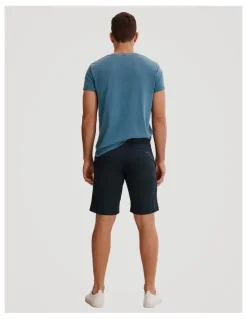 Country Road Australian Cotton Stretch Chino Short in Navy