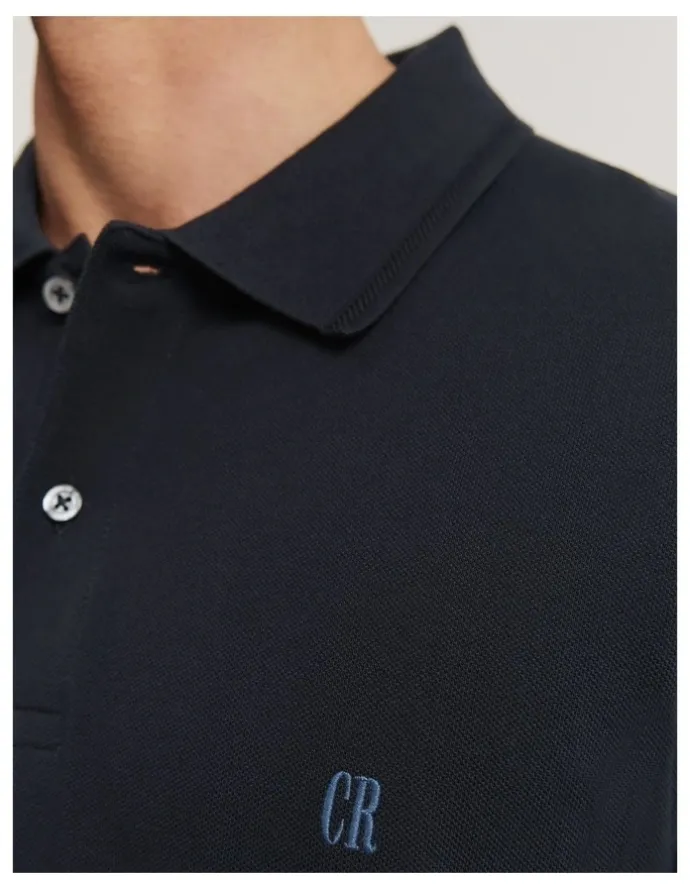 Country Road Australian Cotton Pique Polo in Navy
