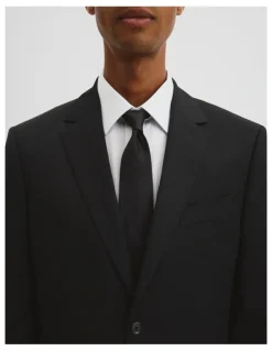 Country Road Silk Textured Tie in Black