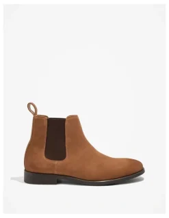 Country Road Suede Ryder Boot in Dark Stone