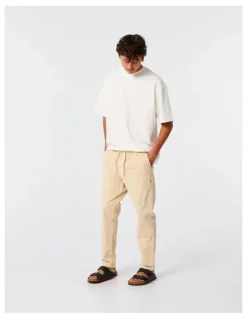 Critical Slide All Day Cord Pant in Cream