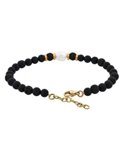 Cudworth Agate/African stone with stainless steel bracelet