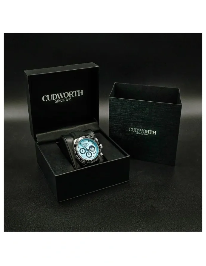 Cudworth Apex Chronograph Watch in Turquoise