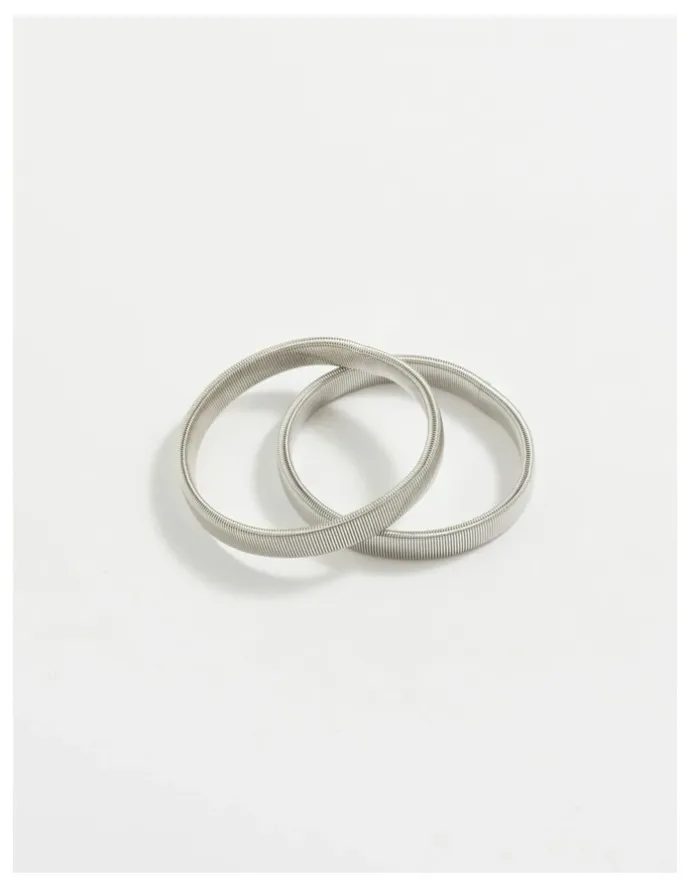 Cudworth Armbands Boxed in Silver