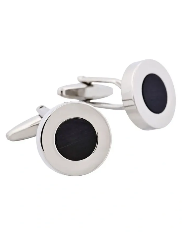 Cudworth Black cat's eye Cufflinks