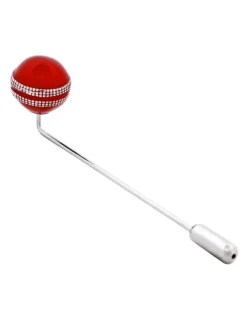 Cudworth Cricket Ball Lapel Pin