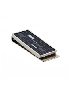 Cudworth Enamel Patterned Money Clip in Black/White