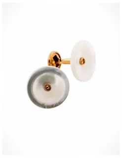 Cudworth Front Shirt Studs (PACK OF 4) in Silver