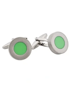 Cudworth Green cat's eye Cufflinks