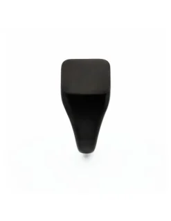 Cudworth Ion Plated Brushed Stainless Steel Signet Ring in Black