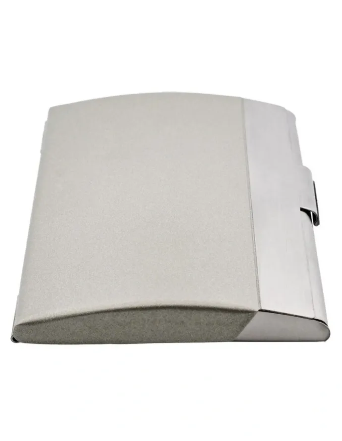Cudworth Metal Business Card Holder in Silver