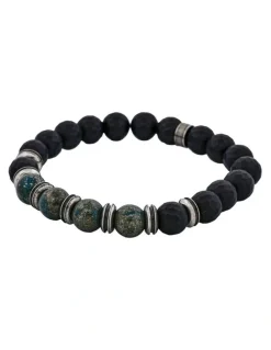 Cudworth Neo Earth Agate Beaded Bracelet in Multi