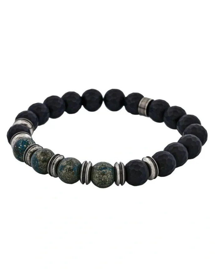Cudworth Neo Earth Agate Beaded Bracelet in Multi