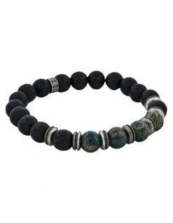 Cudworth Neo Earth Agate Beaded Bracelet in Multi