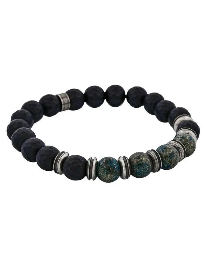 Cudworth Neo Earth Agate Beaded Bracelet in Multi
