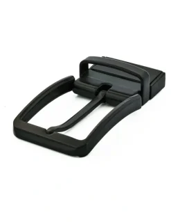 Cudworth Plated Belt Buckle in Black